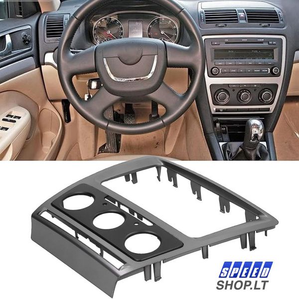 Skoda Octavia radio rėmelis